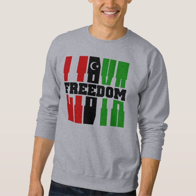 Sudadera Libertad de Libia (Anverso)
