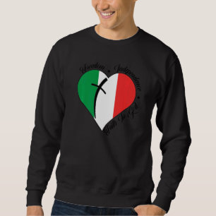 Sudadera Libertad Independencia Fe En Dios  Italia Cristian
