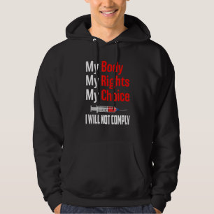 Sudadera Libertad Médica No Cumpliré Mandatos 3