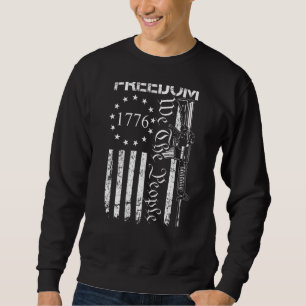 Sudadera Libertad  Nosotros El Pueblo Ar15 Bandera De Usa P