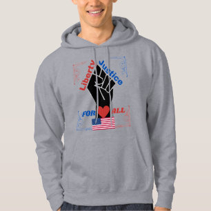 Sudadera Libertad oficial y justicia para todos