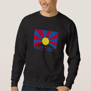 Sudadera Libertad para el Tíbet - Bandera Tíbet libre Premi