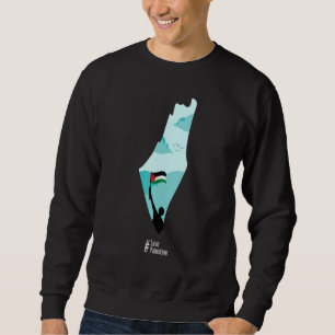Sudadera Libertad para Gaza Bandera Palestina Árabe Salvar 
