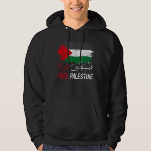 Sudadera Libertad para Gaza Bandera Palestina Libertad para