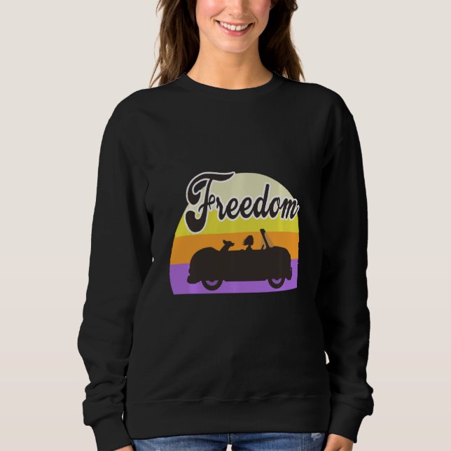 Sudadera Libertad Tómense Tiempo Para Explorarse La Vida (Anverso)