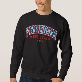 Sudadera Libertad Vintage 1776 Arco Patriótico Herencia Ame