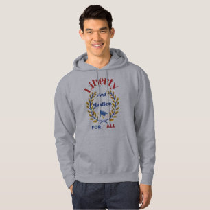 Sudadera Libertades oficiales y justicia para todos Colecci