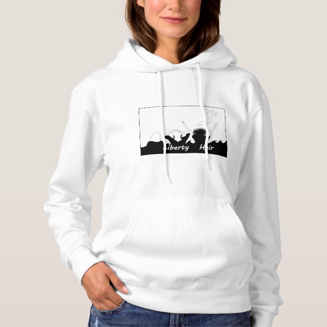 Sudadera Liberty hair (Anverso)