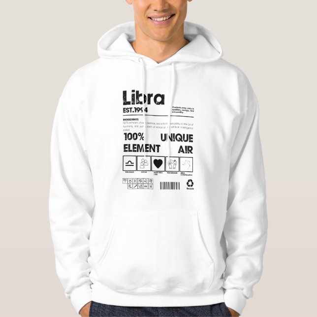 Sudadera Libra 1994 (Anverso)