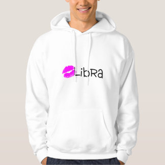 Sudadera Libra con beso rosado