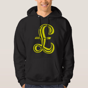 Sudadera Libra Rótulo - Amarillo