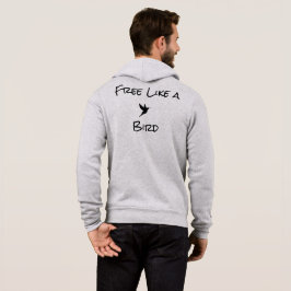 Sudadera Libre como una camiseta de pájaro
