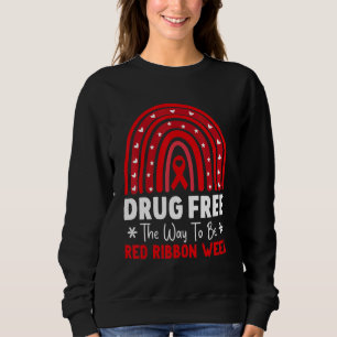 Sudadera Libre de Drogas La Forma de Ser Conciencia de la S