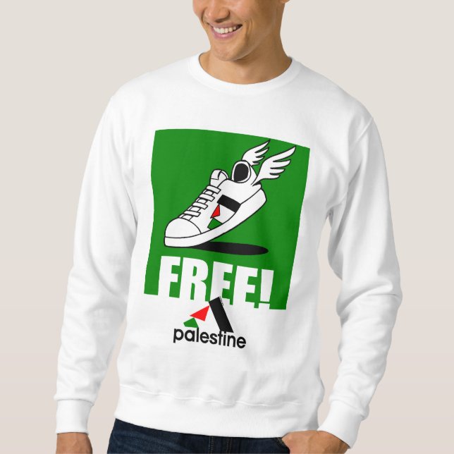 Sudadera ¡Libre! Palestina (Anverso)