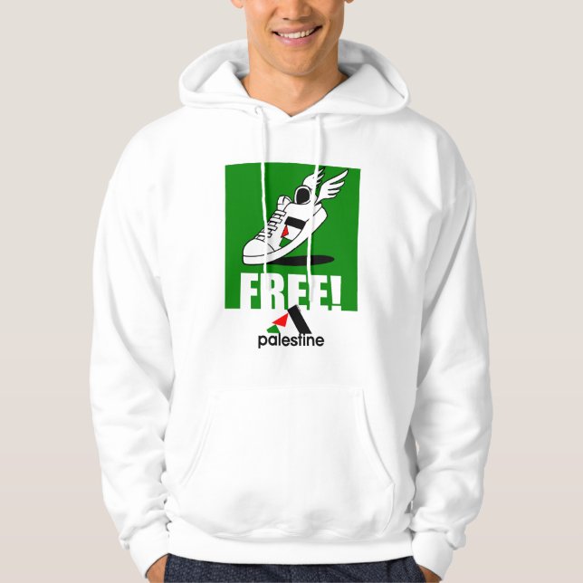 Sudadera ¡Libre! Palestina (Anverso)