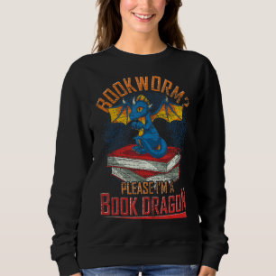 Sudadera Librerista Leyendo Bookworm Por Favor Soy Un Libro