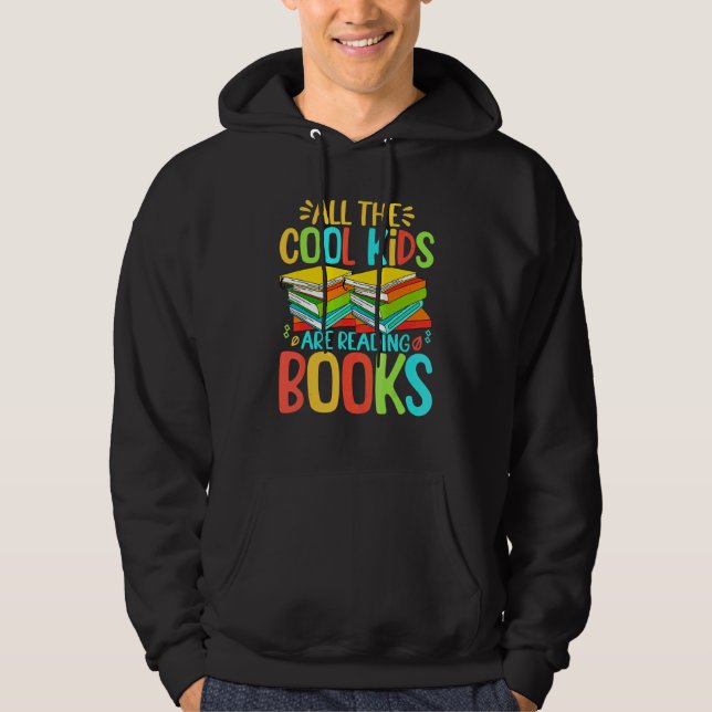 Sudadera Libro Cita Gusano de libros Castigo Libro Lectura  (Anverso)