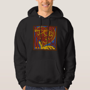 Sudadera Libro De Kells Celtic Knot Pájaro Medieval