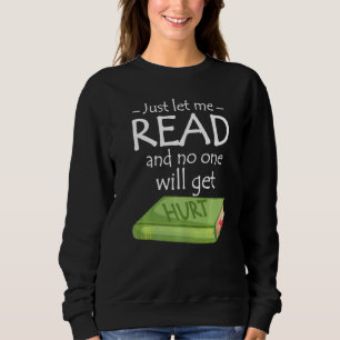 Sudadera Libro de la Biblioteca de Literatura leyendo el li