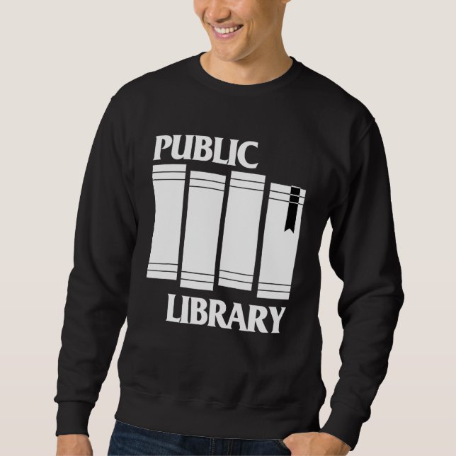 Sudadera Libro de la Biblioteca Pública (Anverso)
