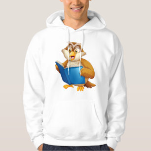 Sudadera Libro de lectura del búho sabio