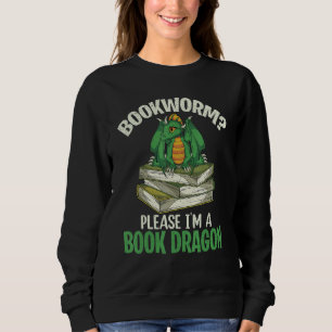 Sudadera Libro Dragón Creatura mítica Lombargo de animales