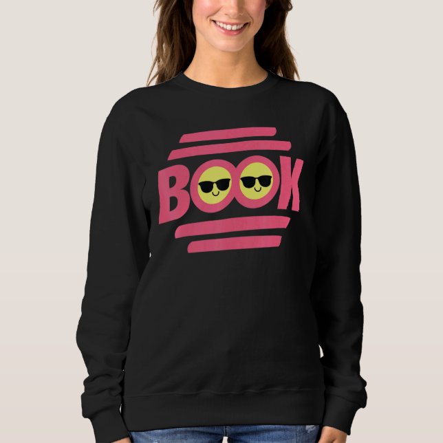 Sudadera Libro Emo-Ji Clásico Para Día del Libro (Anverso)