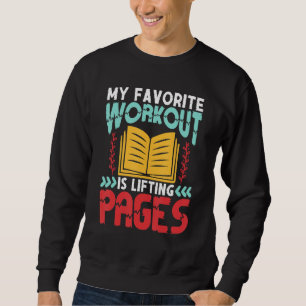 Sudadera Libro Frase de ejercicio Libro de gusanos Gimnas