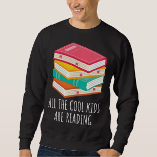 Sudadera Libro Todos los chicos cool están leyendo