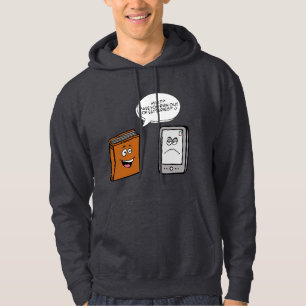 Sudadera Libro vs libro electrónico