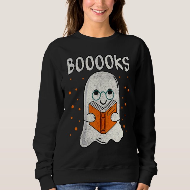 Sudadera Libros adorables libros de la biblioteca de lectur (Anverso)