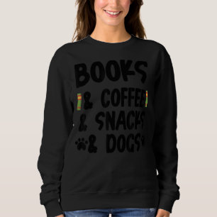 Sudadera Libros Aperitivos De Café Y Perros Gusanos Librerí