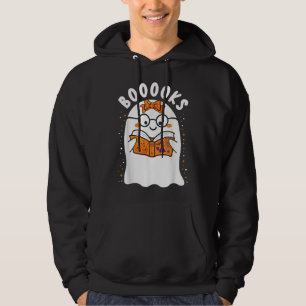 Sudadera ¡Libros! Cute fantasma leyendo libros de la biblio