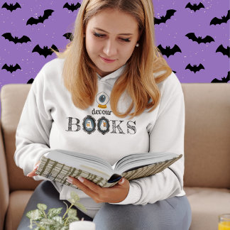 Sudadera Libros devores de "Ojo" - Leyendo fantasmas