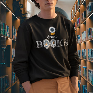 Sudadera Libros devores de "Ojo" - Leyendo fantasmas