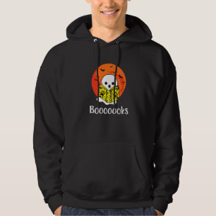 Sudadera Libros Ghost Boo Leer libros Biblioteca 1