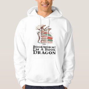 Sudadera Libros - ¿Gusano de libros? Soy un dragón de libro