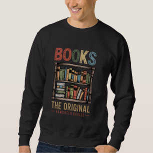 Sudadera Libros Lector de Lover del libro del dispositivo p