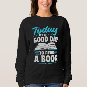 Sudadera Libros Leyendo Hoy Es Un Buen Día Para Leer Ratón 