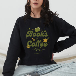 Sudadera Libros Modernos & Café Libros Personalizados Amant