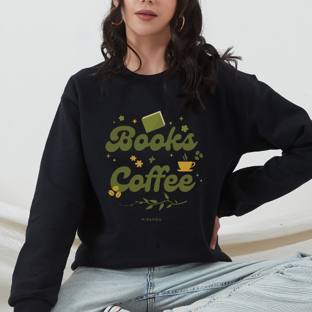 Sudadera Libros Modernos & Café Libros Personalizados Amant (Subido por el creador)