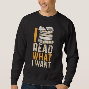 Sudadera Libros prohibidos leo lo que quiero lector