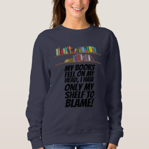 Sudadera Libros - Solo Tengo La Rama De Culpar