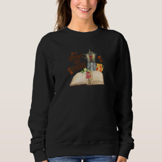 Sudadera Libros Y Café Café Café Café Café Café Café Café C
