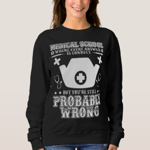 Sudadera Licenciado en Educación Med por Médica de Facultad