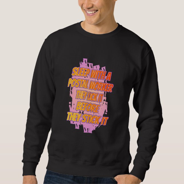 Sudadera Lick It Before Stick Postal Parcel Sarcástico Humo (Anverso)