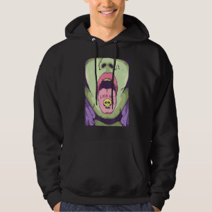 Sudadera Lick Me Gótico Tongue con píldora de cráneo Emo Pu