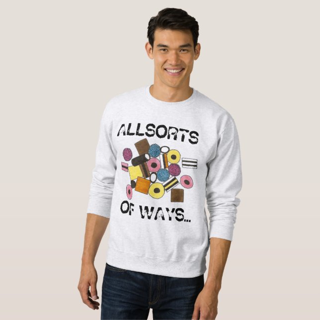 Sudadera Licorice Allankind Ways Candy Sweatshirt (Anverso completo)