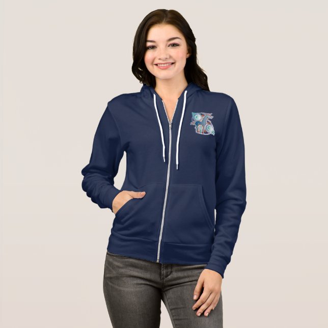 Sudadera Licorne celtique (Anverso completo)
