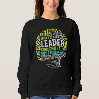 Sudadera Liderazgo Líder Integridad Unir Cottagecore Insp